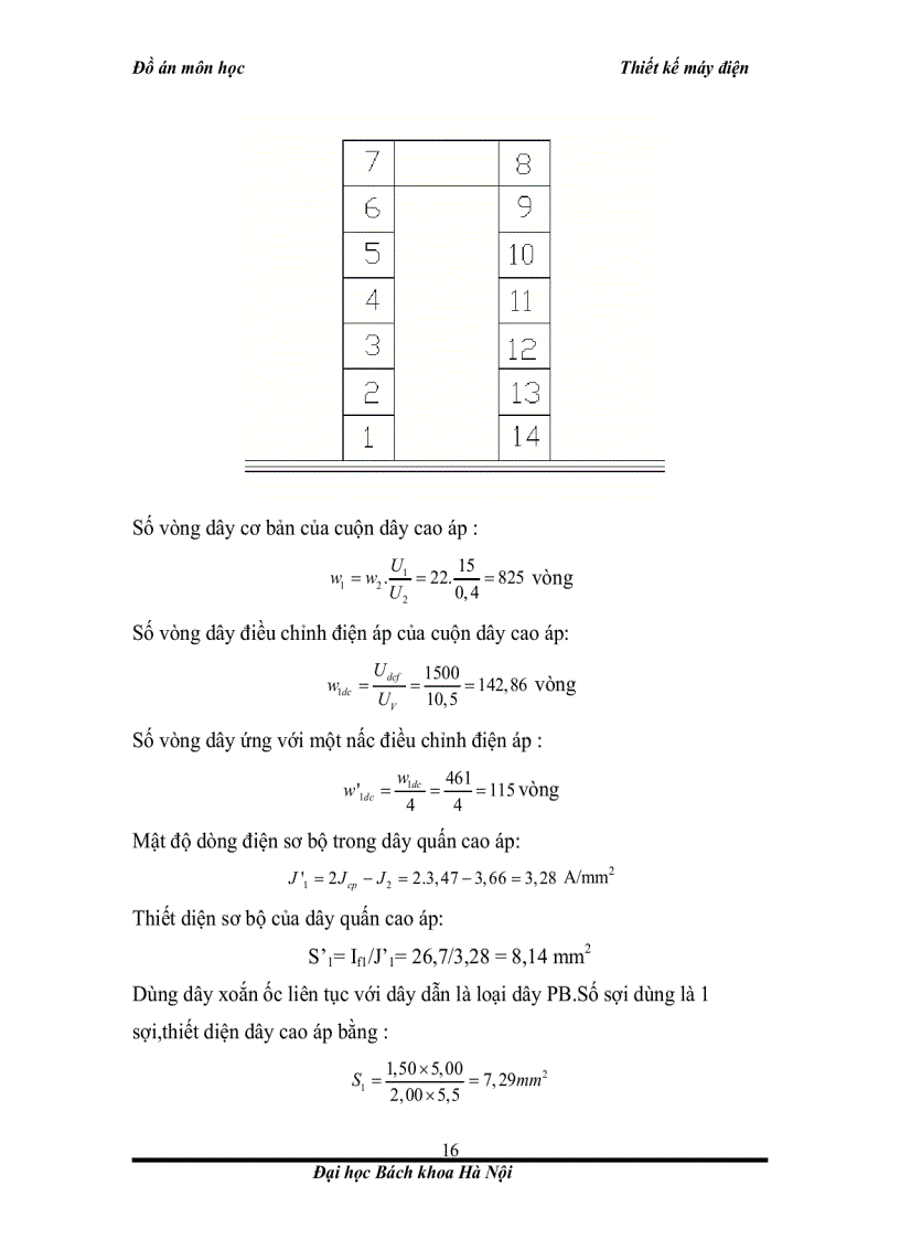 image for page Đồ án môn học Thiết kế máy điện