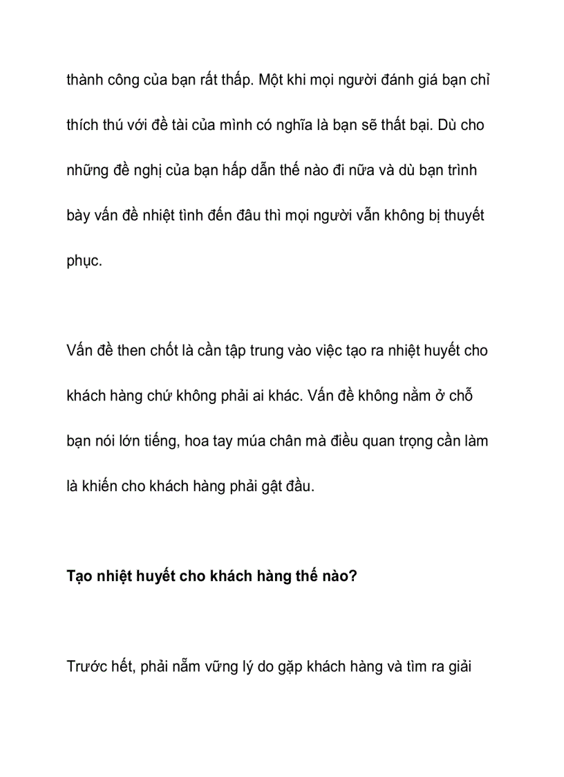 image for page Làm thế nào để truyền cảm xúc cho khách hàng