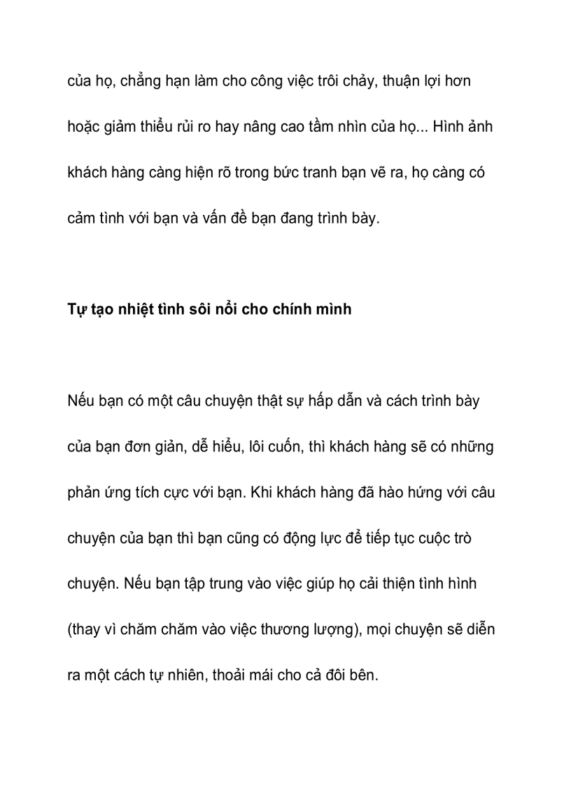 image for page Làm thế nào để truyền cảm xúc cho khách hàng