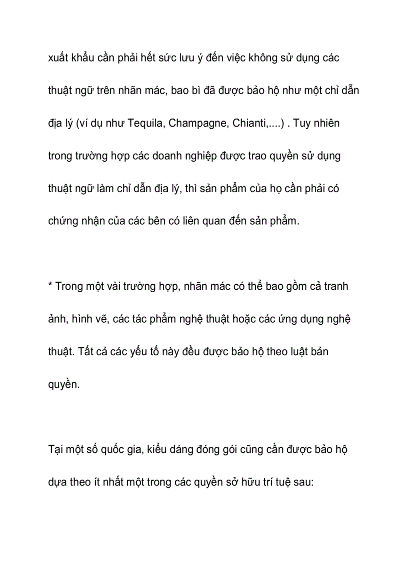 image for page Làm thế nào để độc quyền sử dụng bao bì và nhãn hiệu hàng hoá