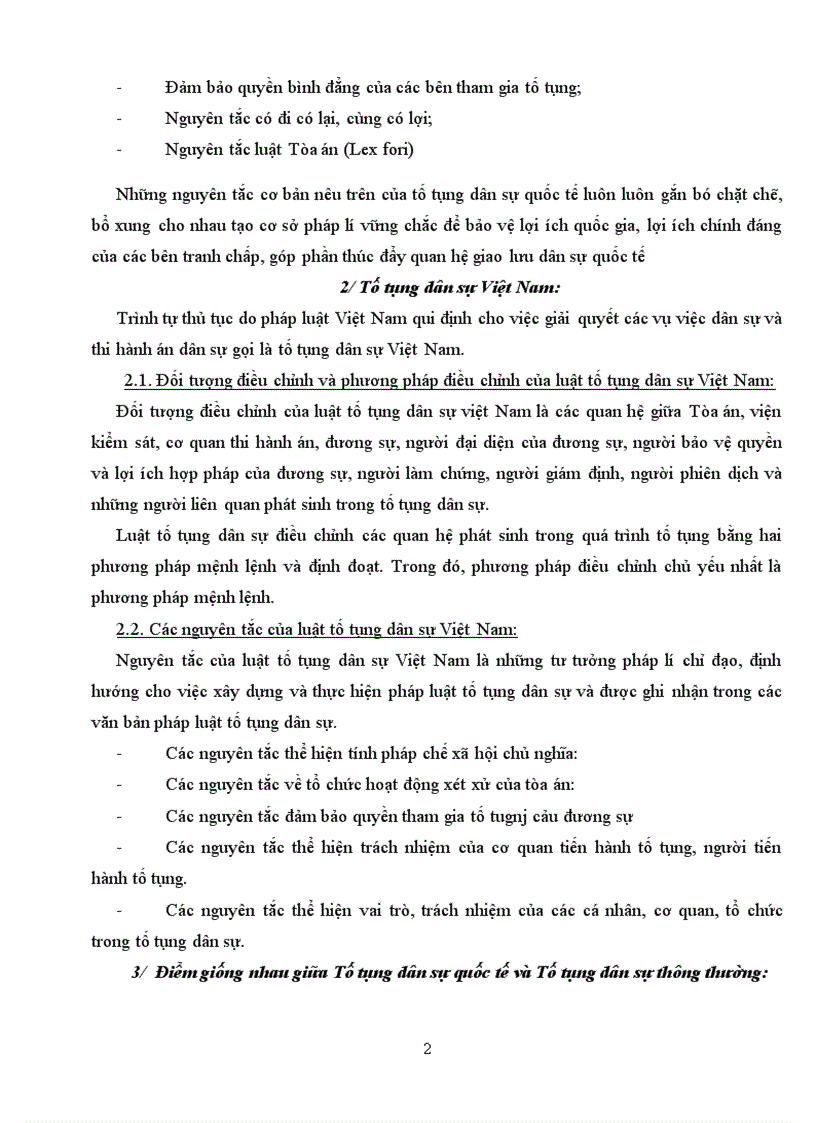 image for page So sánh tố tụng dân sự quốc tế và tố tụng dân sự thông thường