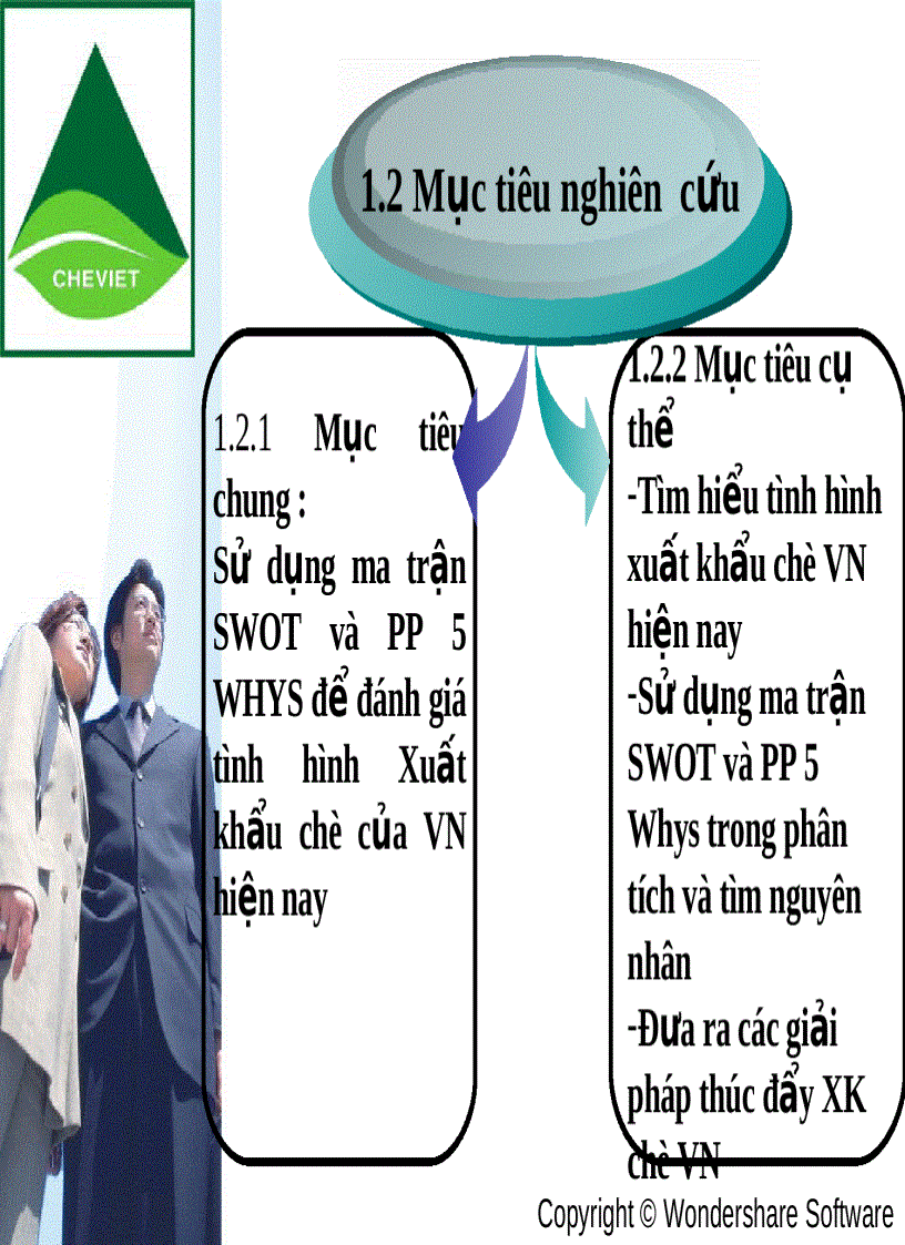 image for page Ứng dụng phương pháp 5 Whys và ma trận SWOT trong Phân tích Chè Xuất Khẩu của Việt Nam