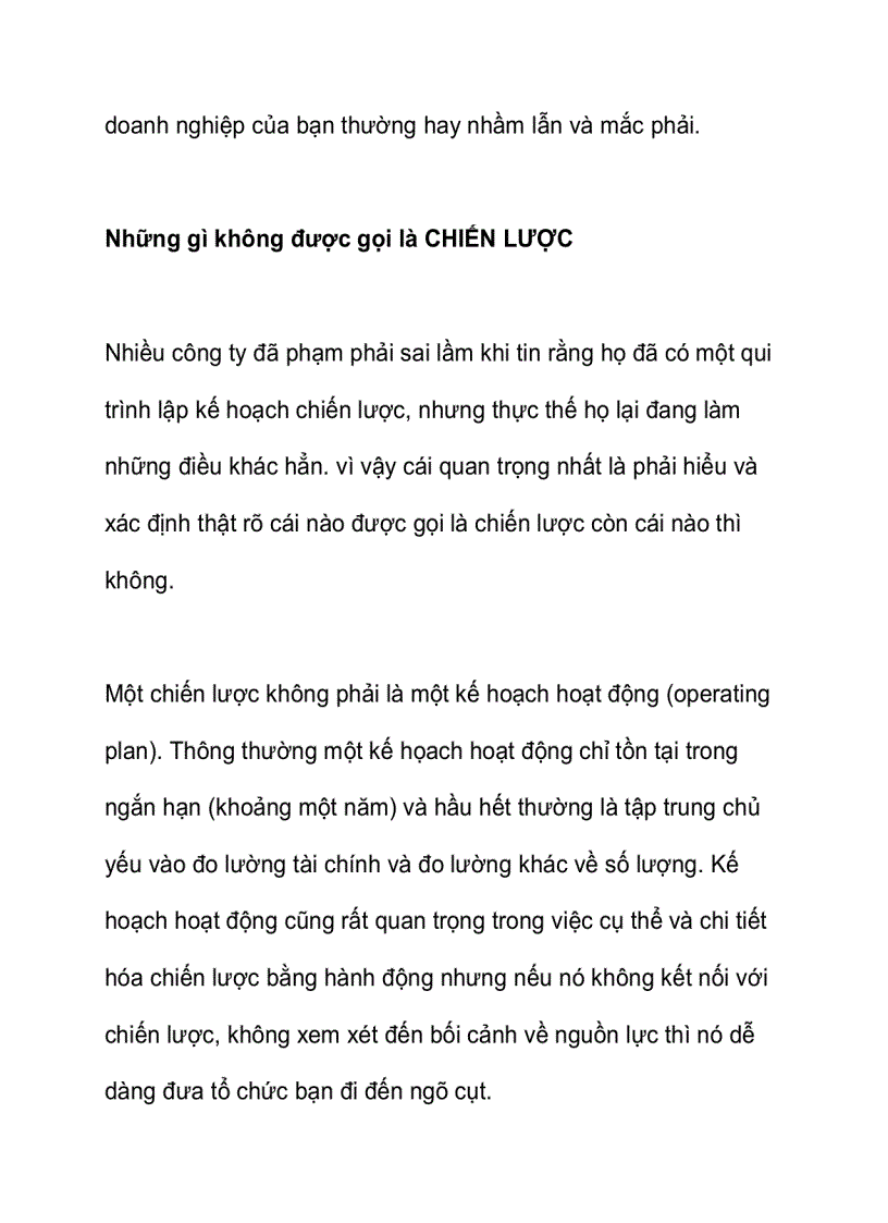 image for page Thế nào là một kế hoạch chiến lược tổng thể thành công