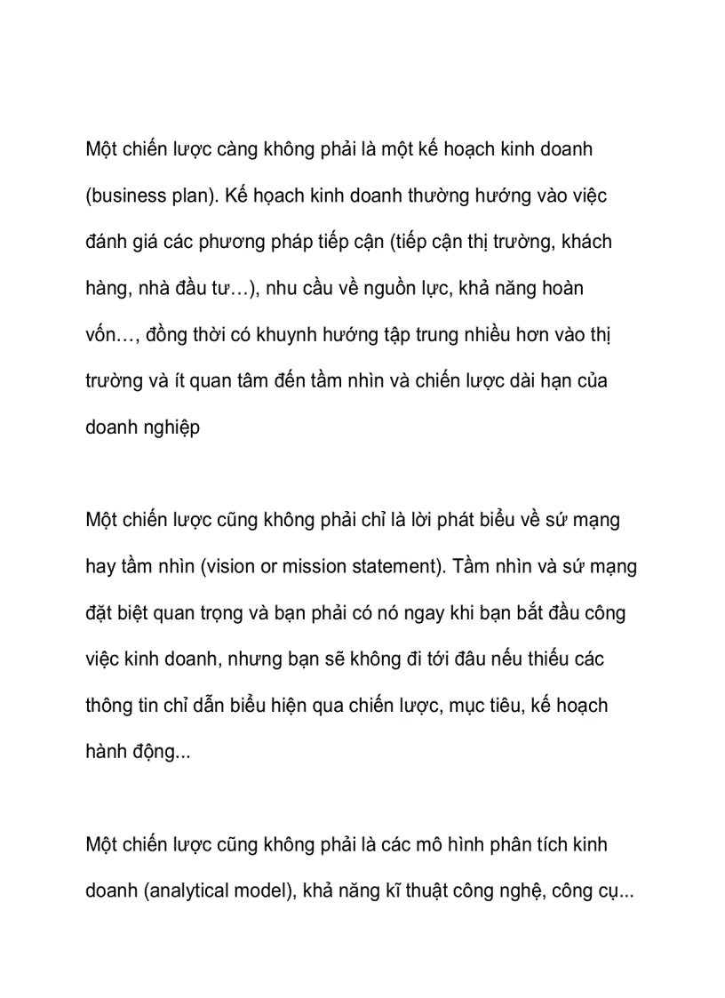 image for page Thế nào là một kế hoạch chiến lược tổng thể thành công