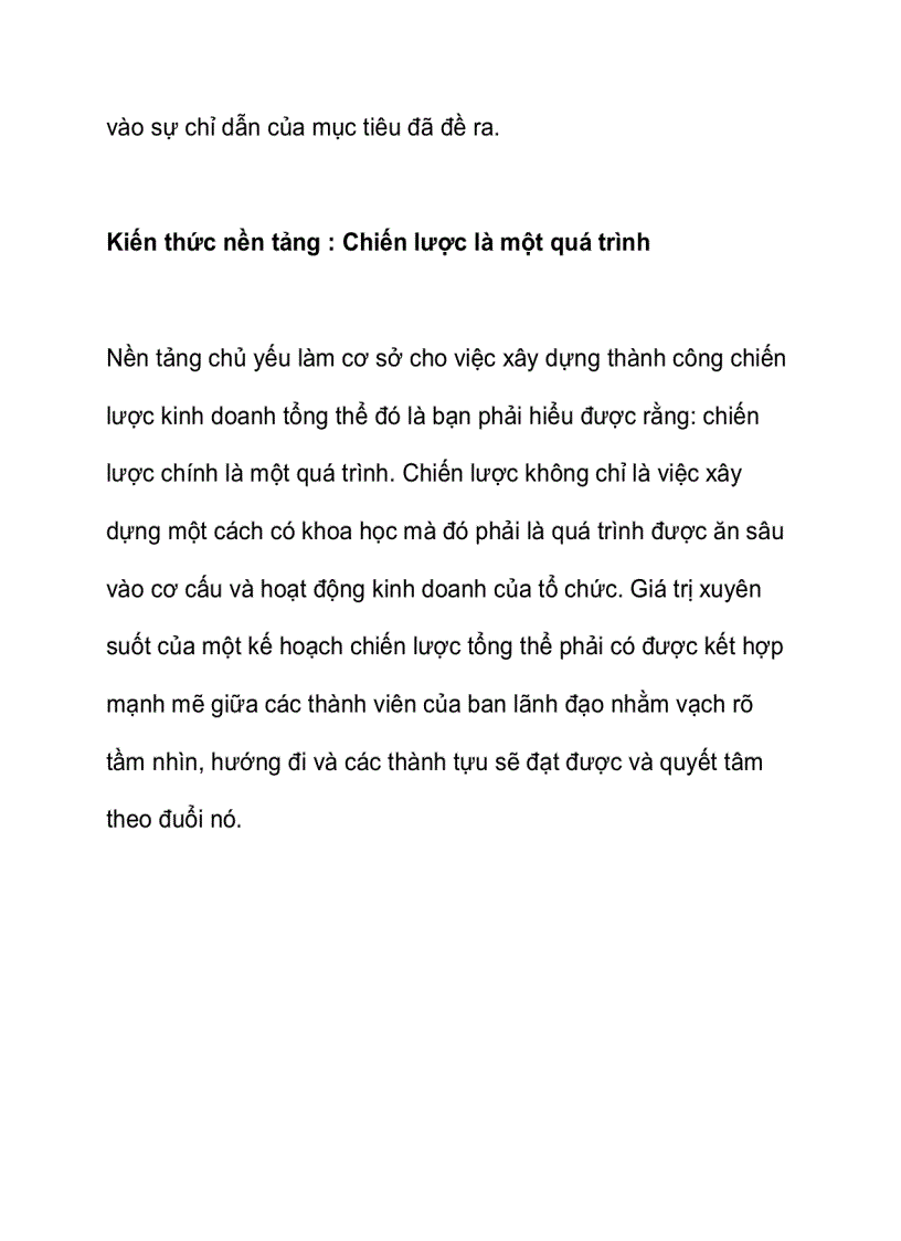 image for page Thế nào là một kế hoạch chiến lược tổng thể thành công