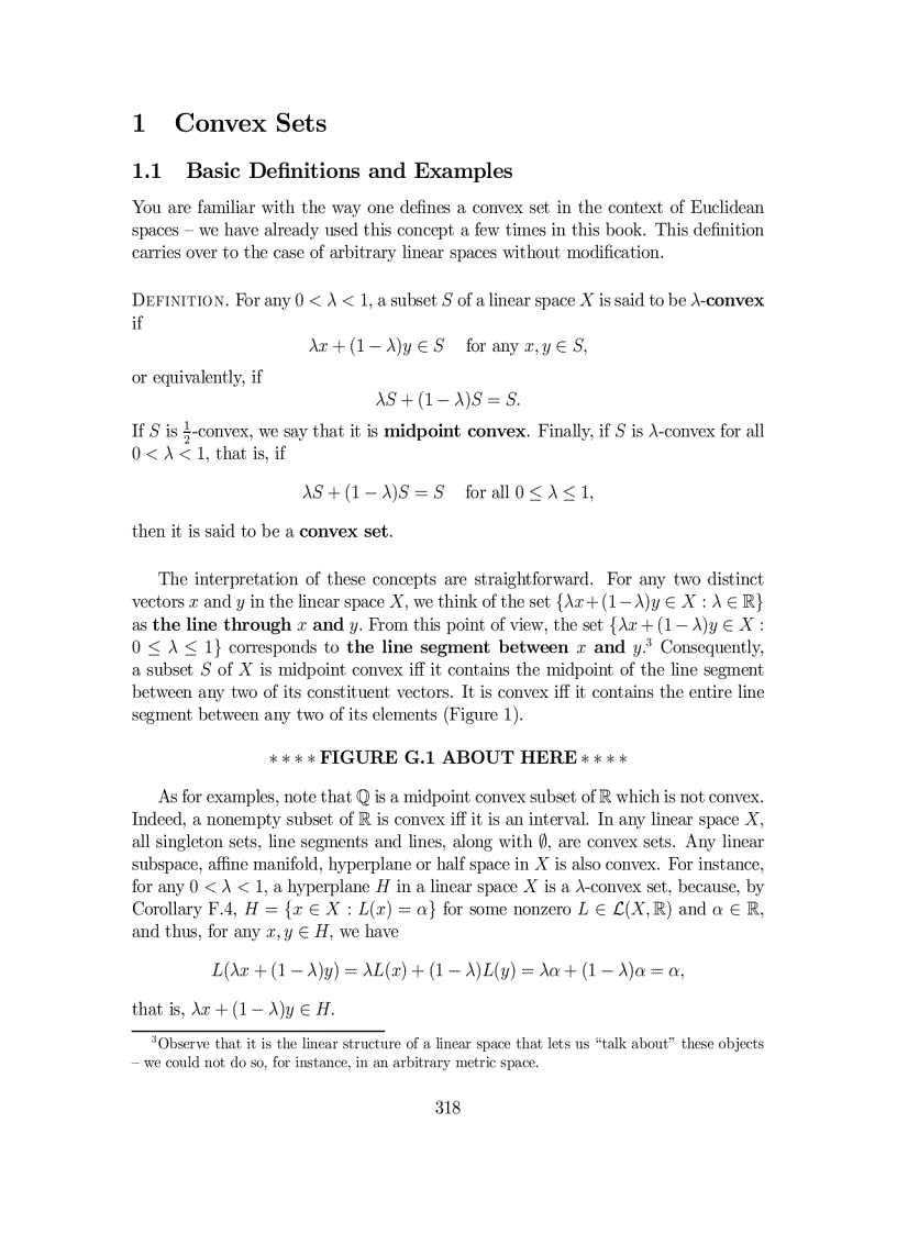 Real Analysis with Economic Applications Chapter G