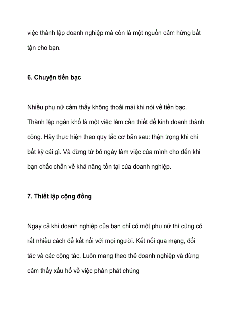 image for page Bí quyết khởi nghiệp thành công