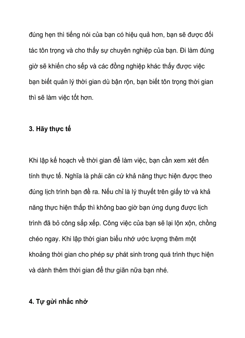 image for page Bí quyết làm việc được hiệu quả cao