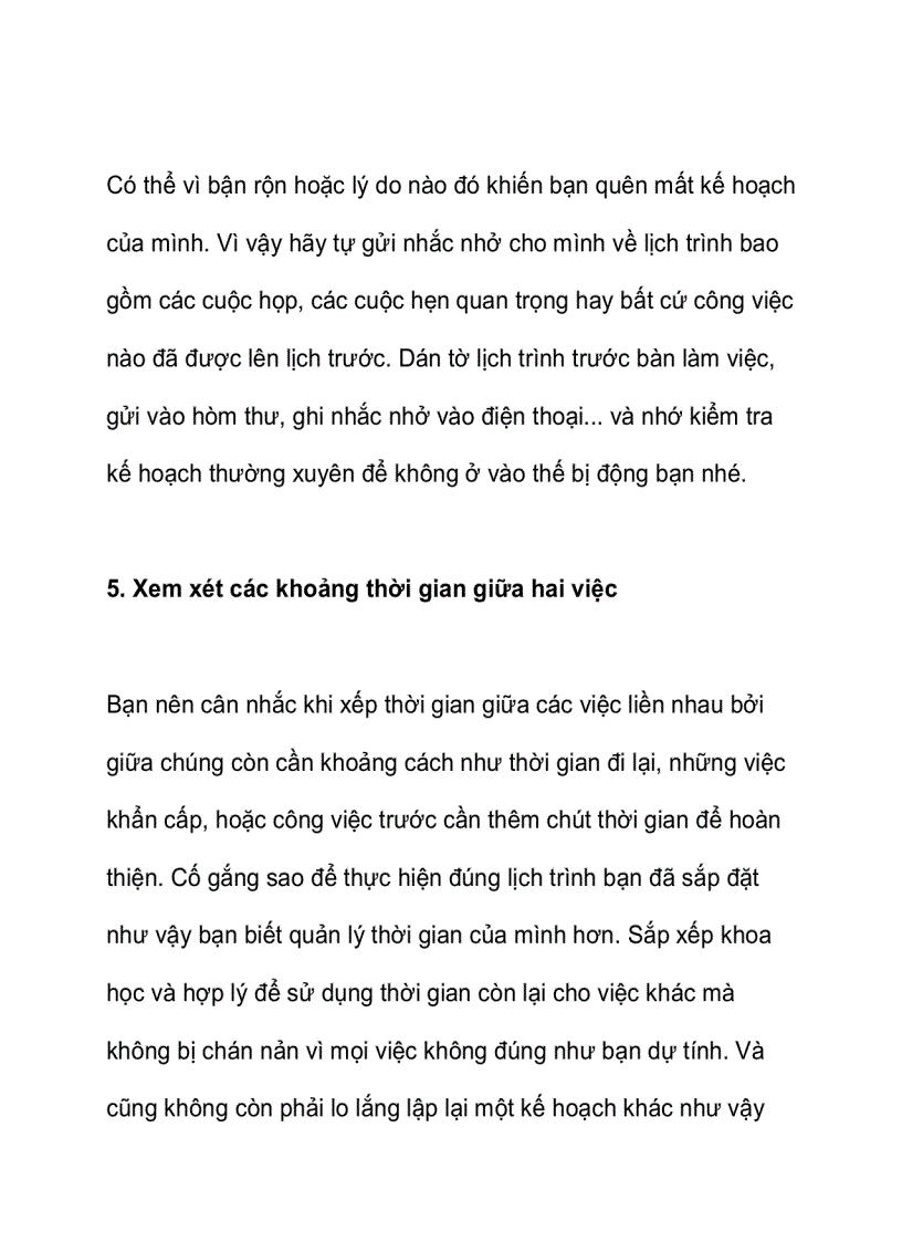 image for page Bí quyết làm việc được hiệu quả cao