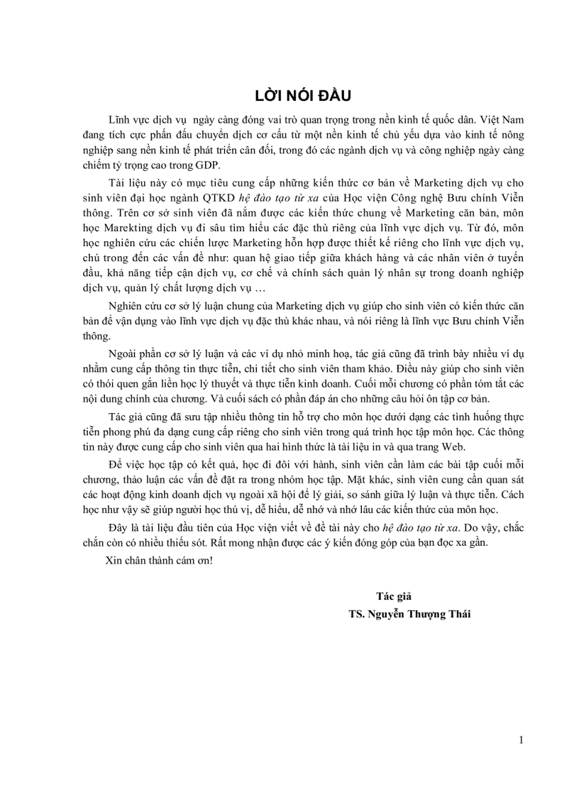 image for page Quản trị Marketing Dịch vụ