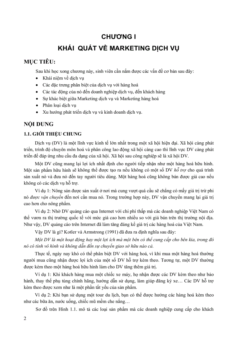 image for page Quản trị Marketing Dịch vụ