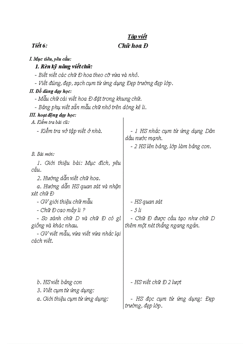 image for page Tập viết Chữ hoa Đ 1