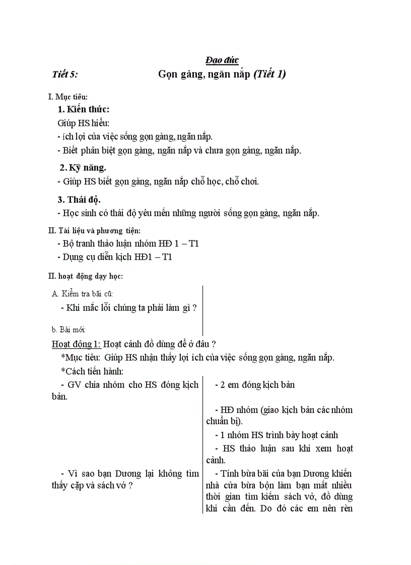 image for page Đạo đức Gọn gàng ngăn nắp