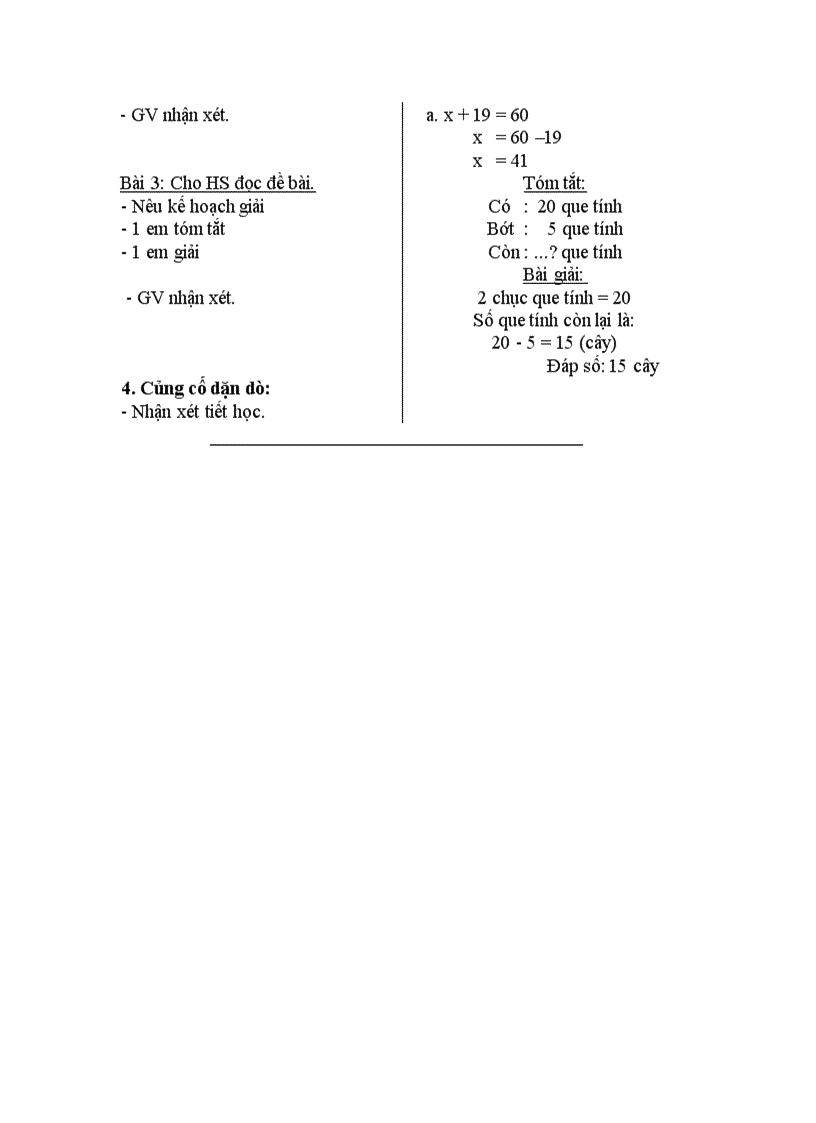 image for page Toán Số tròn chục trừ đi 1 số