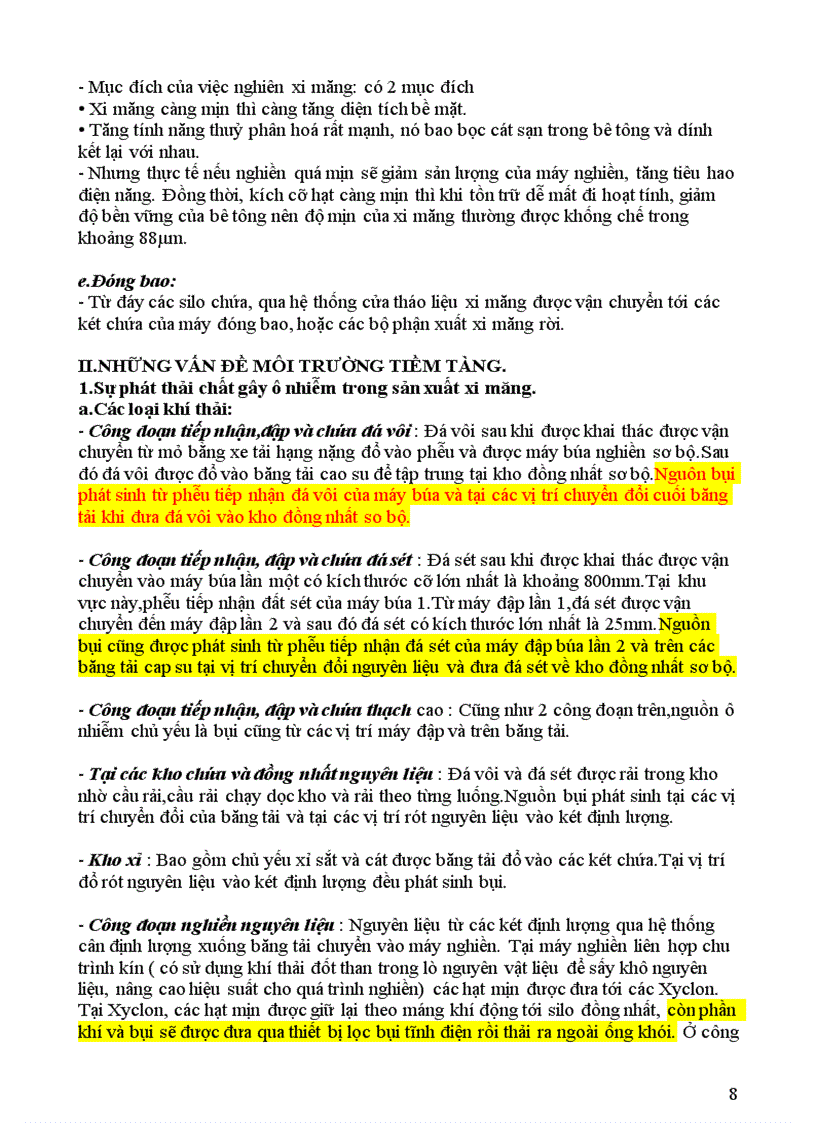 image for page Tìm hiểu quy trình công nghệ sản xuất xi măng