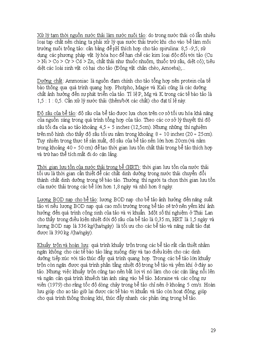 image for page Giới thiệu các hướng Ứng dụng tảo spirulina trong xử lý nước thải và các ngành thực phẩm y dược mỹ phẩm