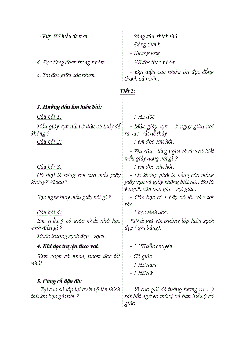 image for page Tập đọc Mẩu giấy vụn