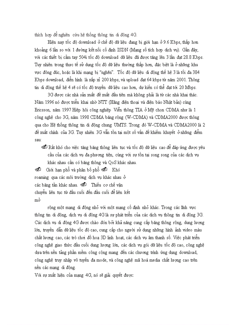 image for page Nghiên cứu ứng dụng công nghệ 4G cho mạng di động Viettel Mobile