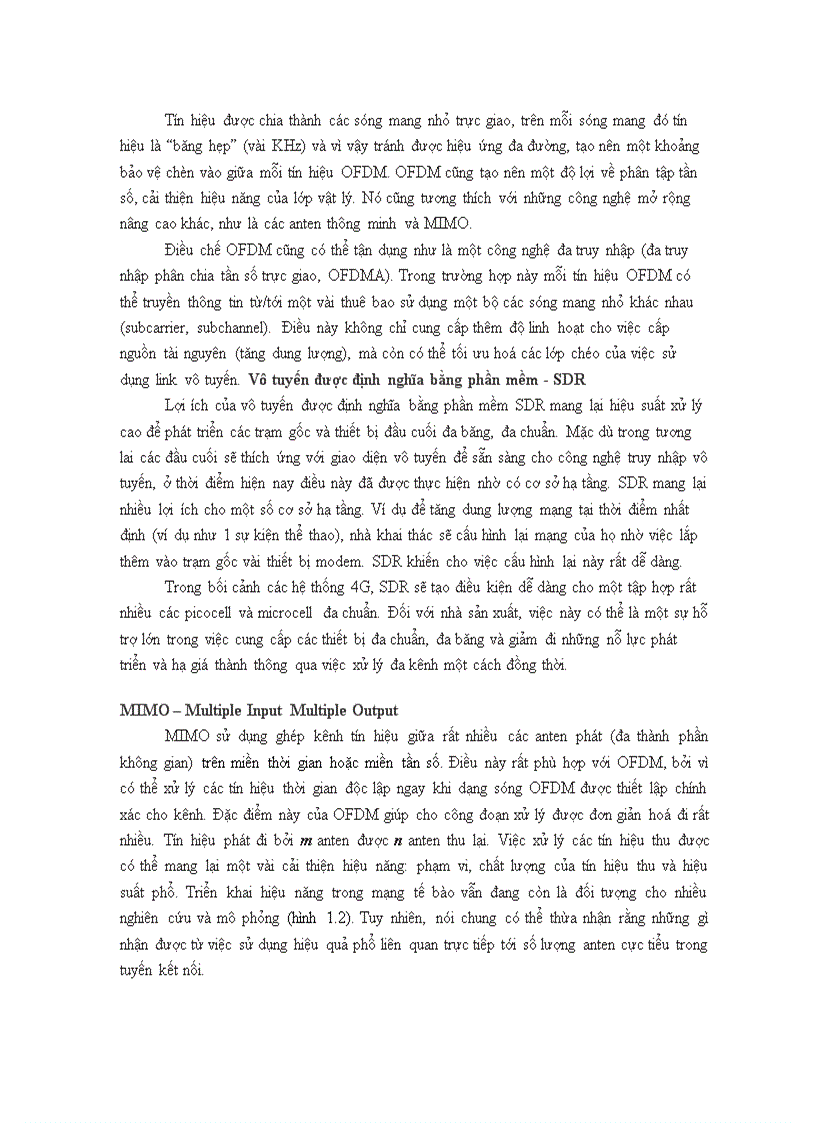 image for page Nghiên cứu ứng dụng công nghệ 4G cho mạng di động Viettel Mobile