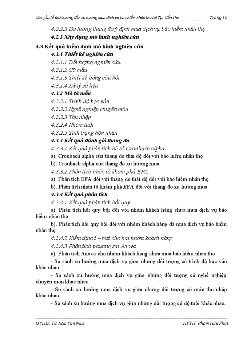 image for page Các yếu tố ảnh hưởng đến xu hướng mua dịch vụ bảo hiểm nhân thọ tại thành phố Cần Thơ