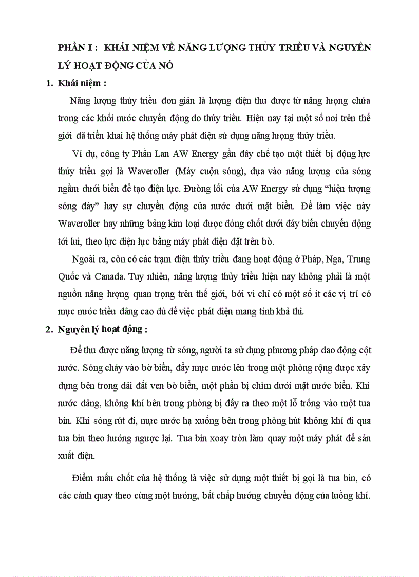 image for page Nghiên cứu về năng lượng thủy triều