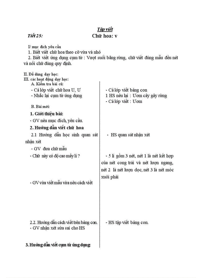 image for page Tập viết Chữ hoa V