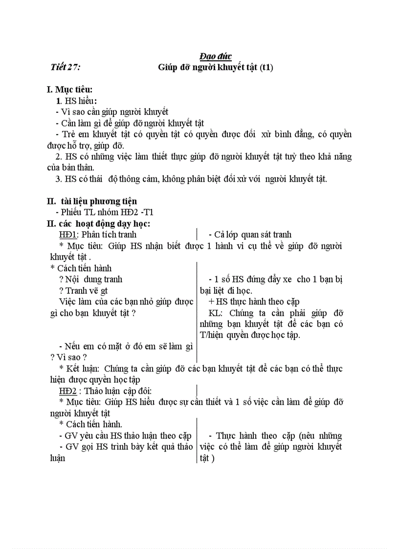 image for page Đạo đức Giúp đỡ người khuyết tật