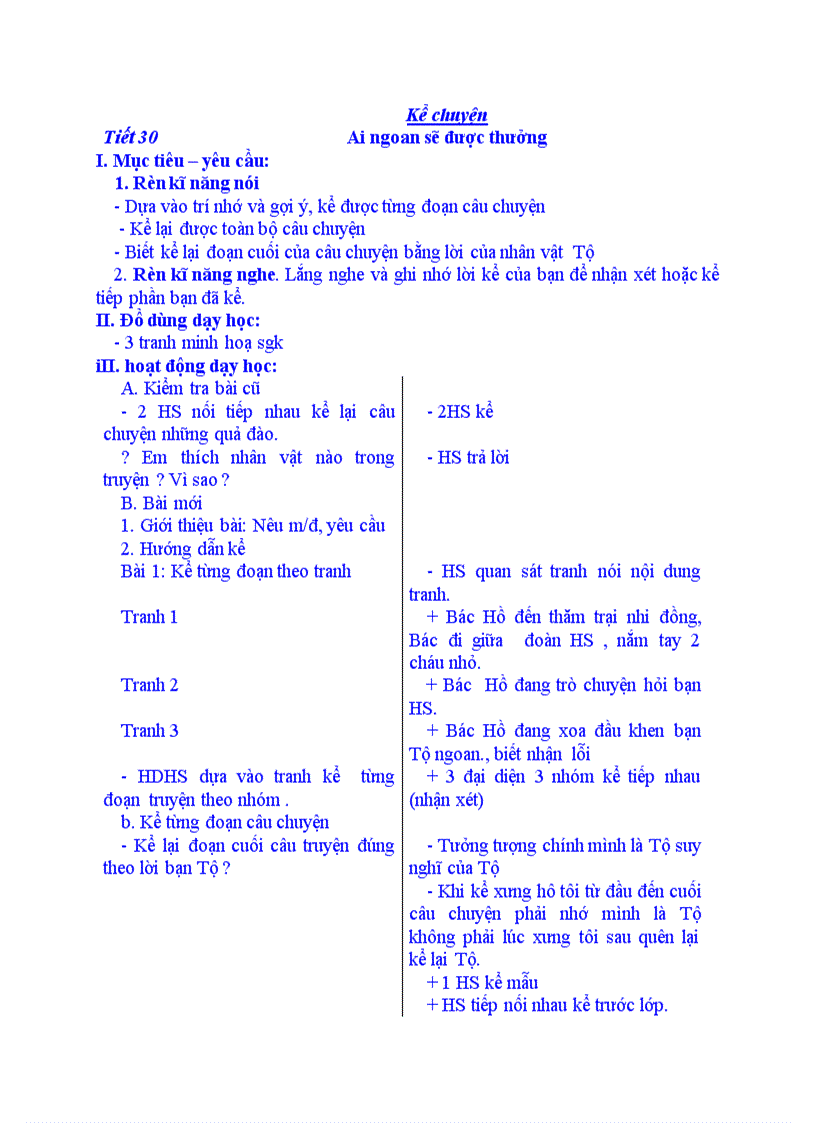 image for page Kể chuyện Ai ngoan sẽ được thưởng