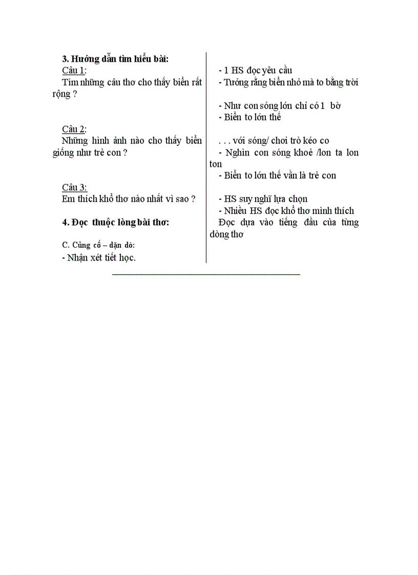 image for page Tập đọc Bé nhìn biển