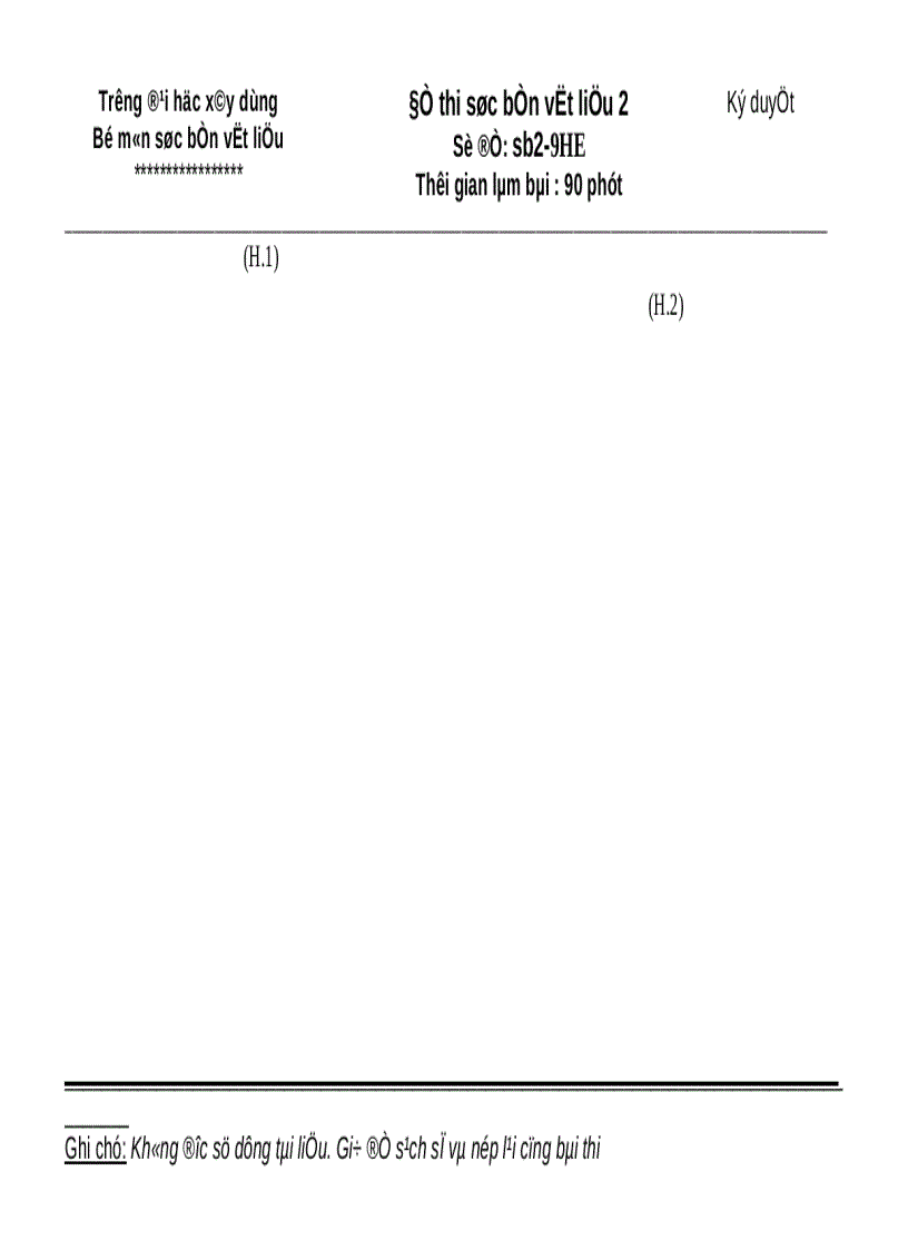 image for page Đề thi sức bền vật liệu 2 đề số 4