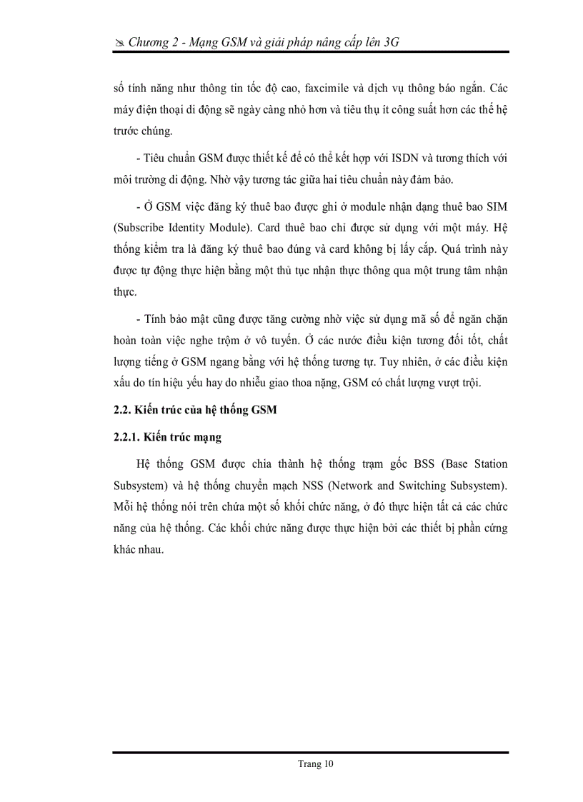 image for page Đồ án tốt nghiệp Công nghệ wcdma và giải pháp nâng cao GSM lên wcdma