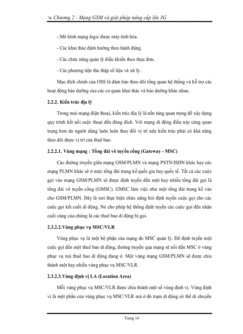 image for page Đồ án tốt nghiệp Công nghệ wcdma và giải pháp nâng cao GSM lên wcdma