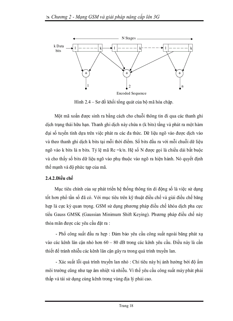 image for page Đồ án tốt nghiệp Công nghệ wcdma và giải pháp nâng cao GSM lên wcdma
