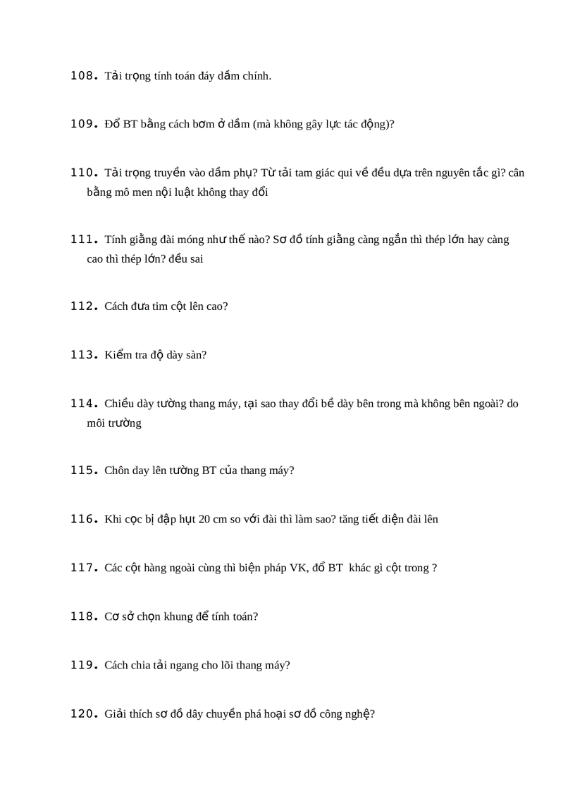 image for page Câu hỏi bảo vệ đồ án tốt nghiệp