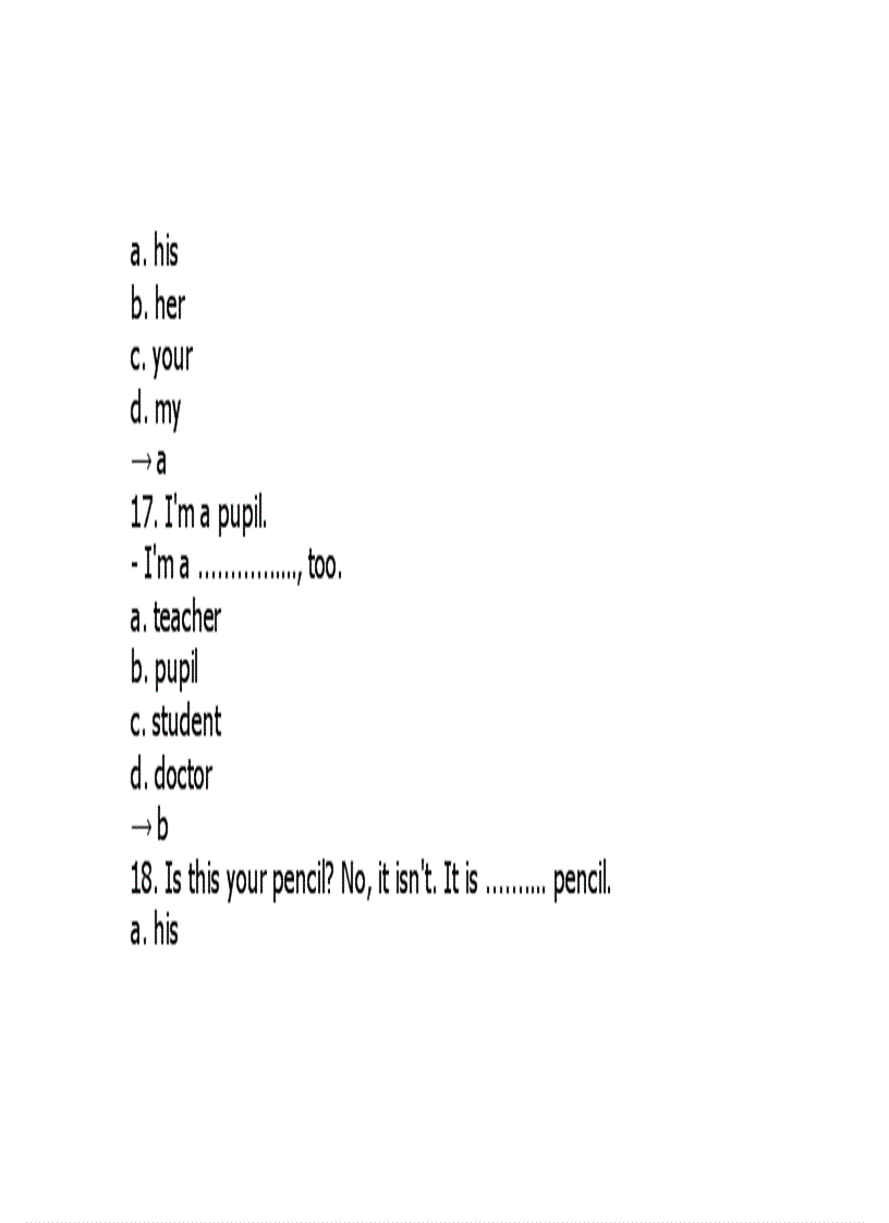 image for page 3500 câu hỏi trắc nghiệm Anh Văn