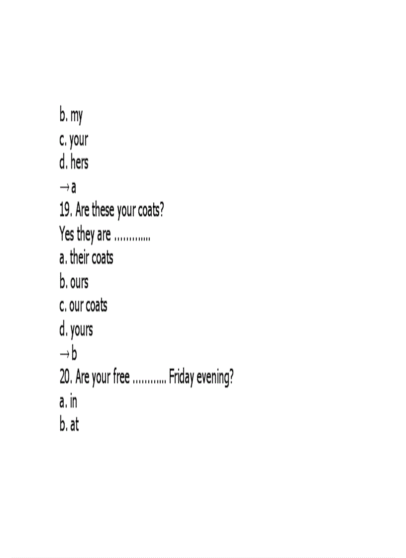 image for page 3500 câu hỏi trắc nghiệm Anh Văn