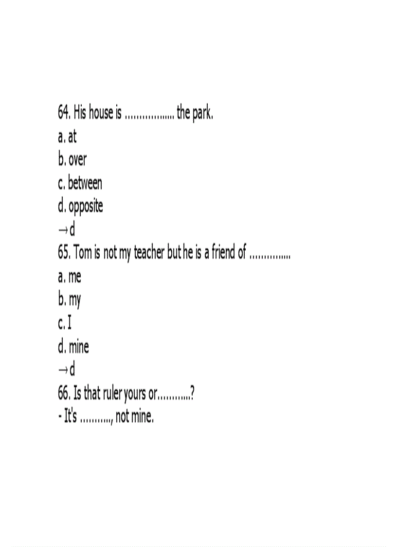 image for page 3500 câu hỏi trắc nghiệm Anh Văn