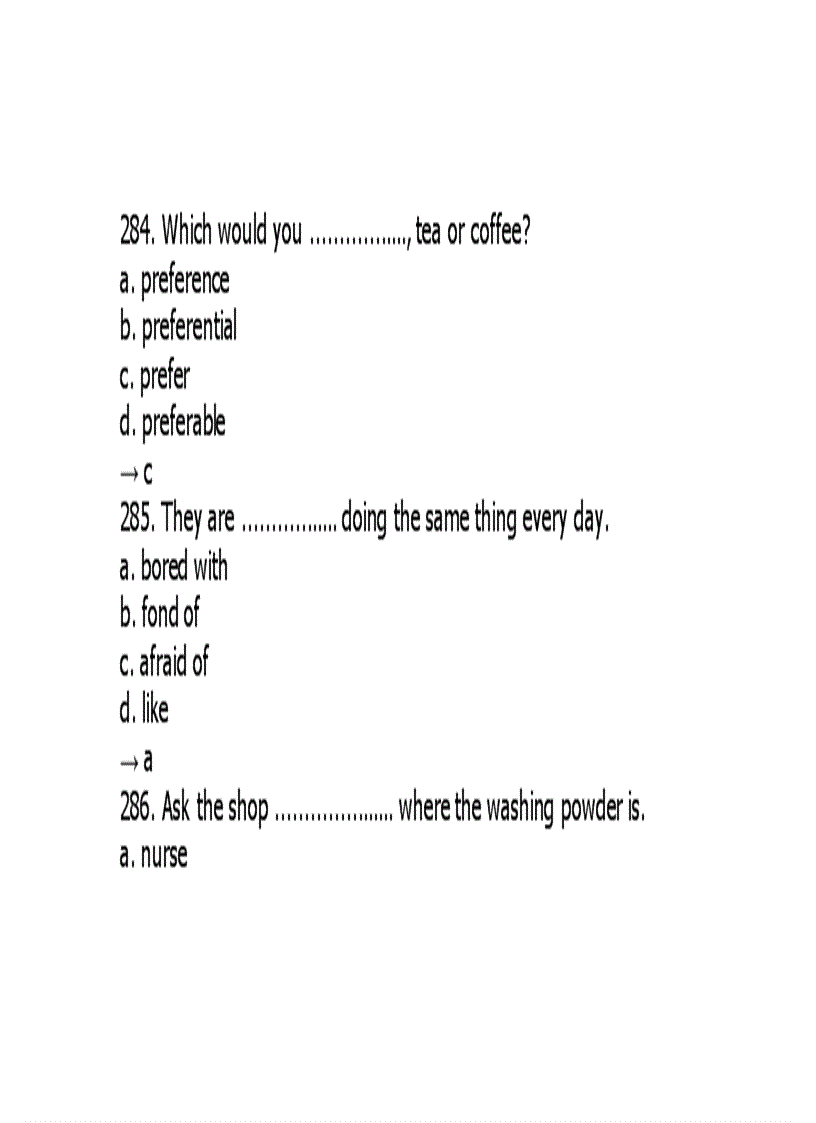 image for page 3500 câu hỏi trắc nghiệm Anh Văn