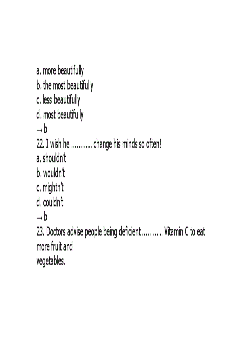 image for page 3500 câu hỏi trắc nghiệm Anh Văn