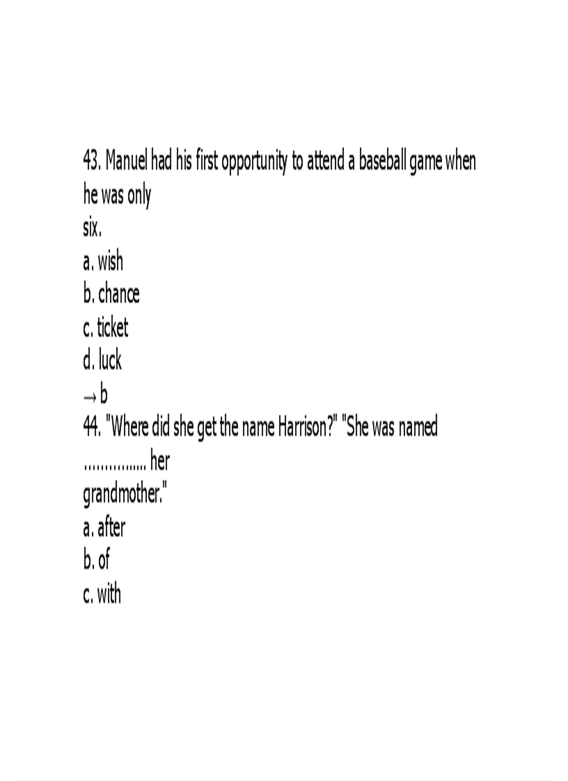 image for page 3500 câu hỏi trắc nghiệm Anh Văn