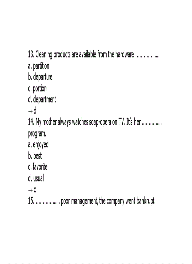image for page 3500 câu hỏi trắc nghiệm Anh Văn