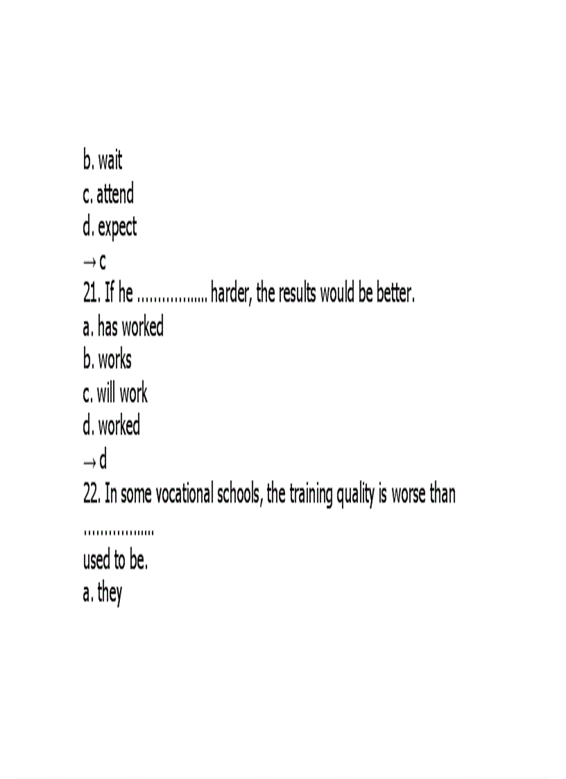 image for page 3500 câu hỏi trắc nghiệm Anh Văn