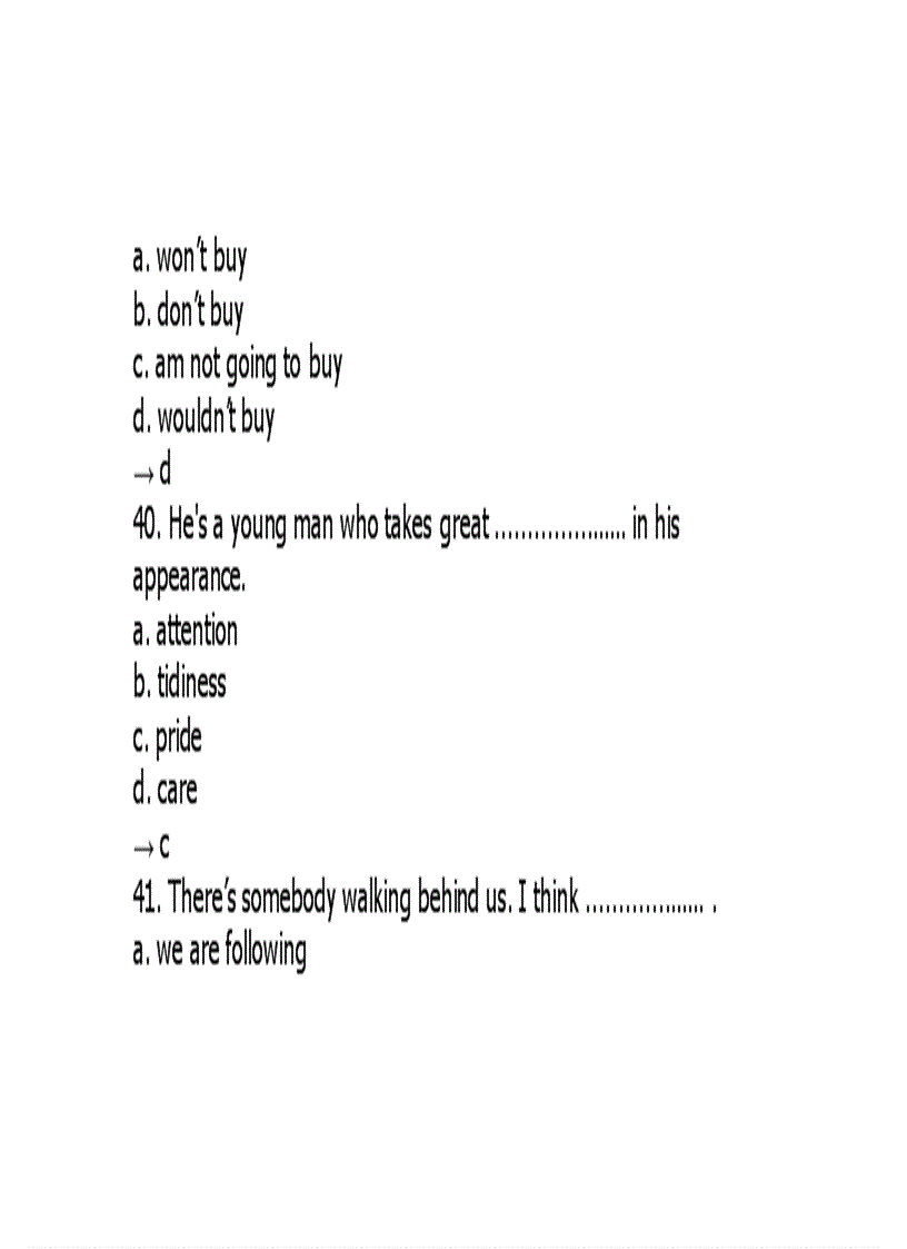 image for page 3500 câu hỏi trắc nghiệm Anh Văn