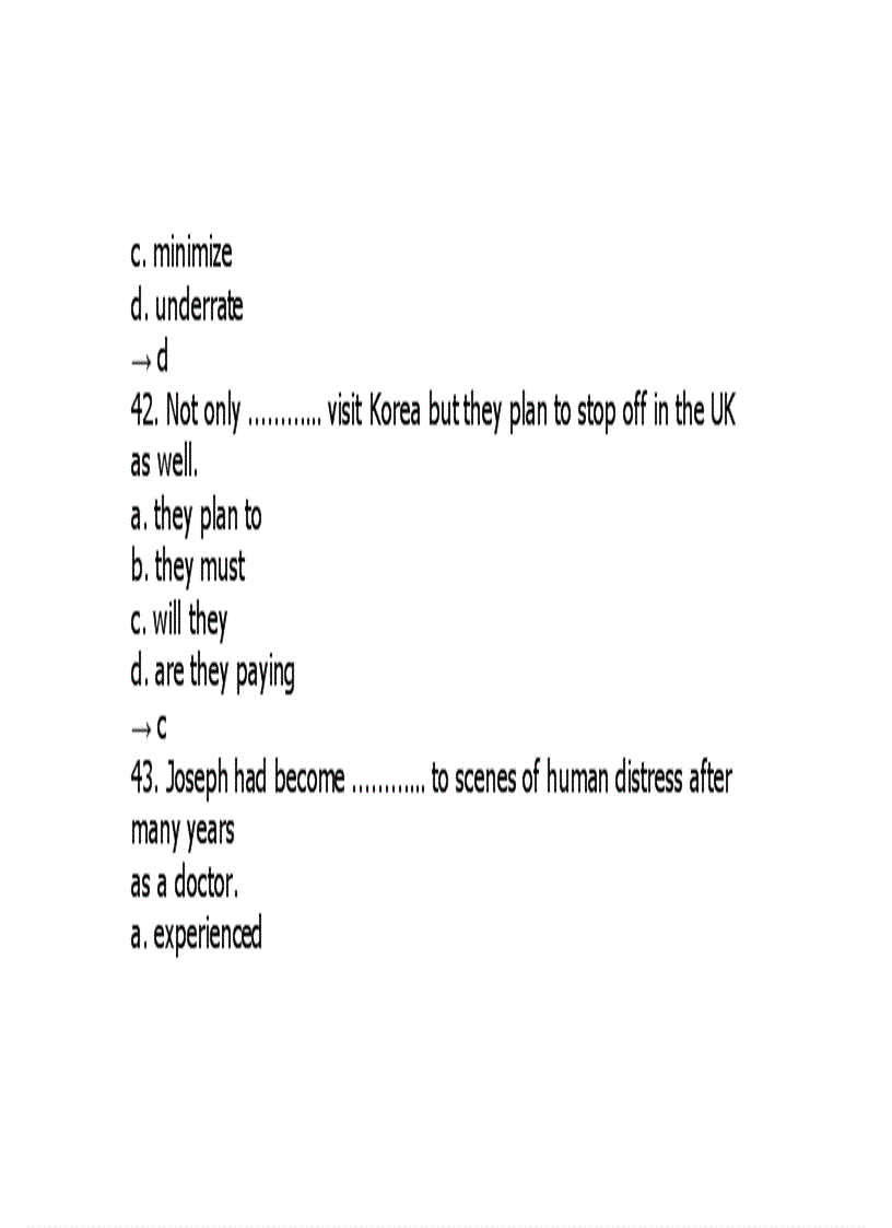 image for page 3500 câu hỏi trắc nghiệm Anh Văn