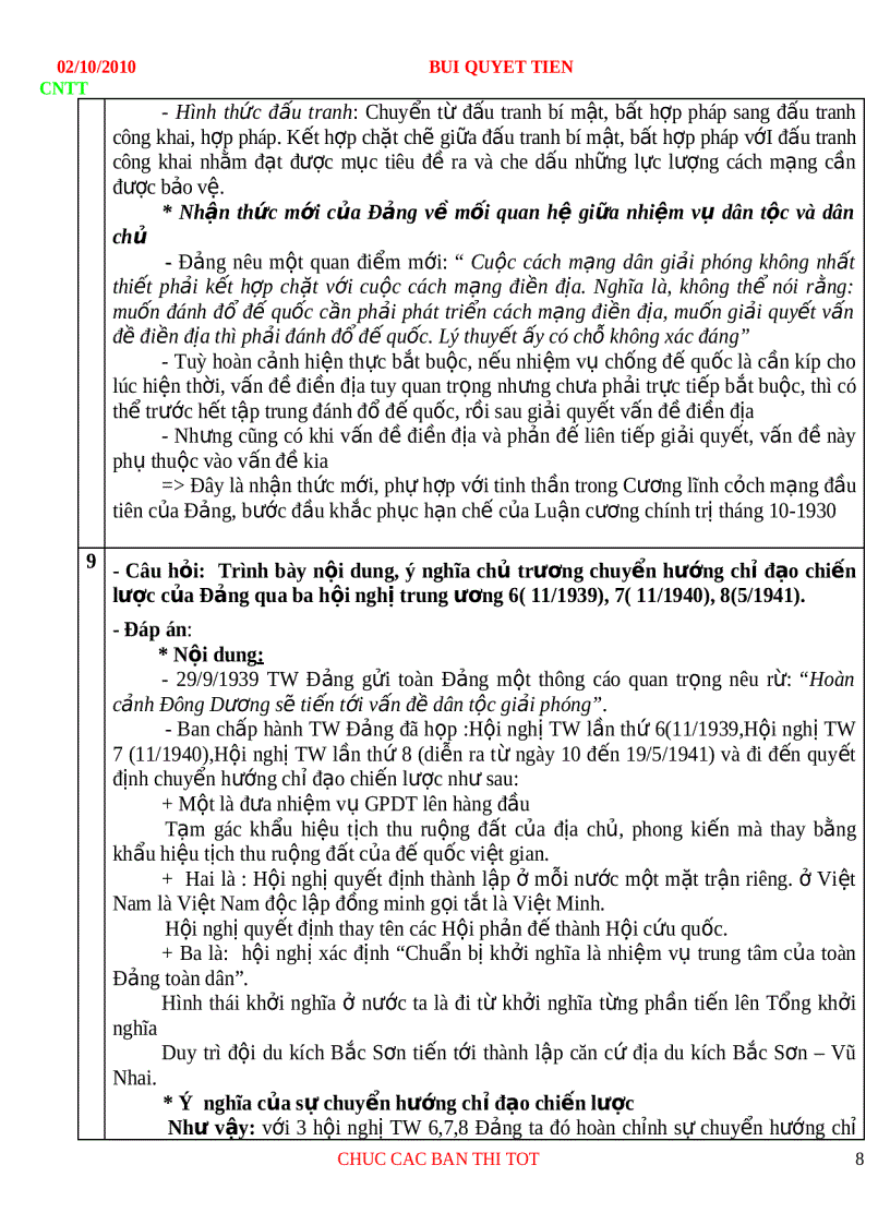 image for page Bài tập môn Đường lối cách mạng của Đảng Cộng sản Việt Nam