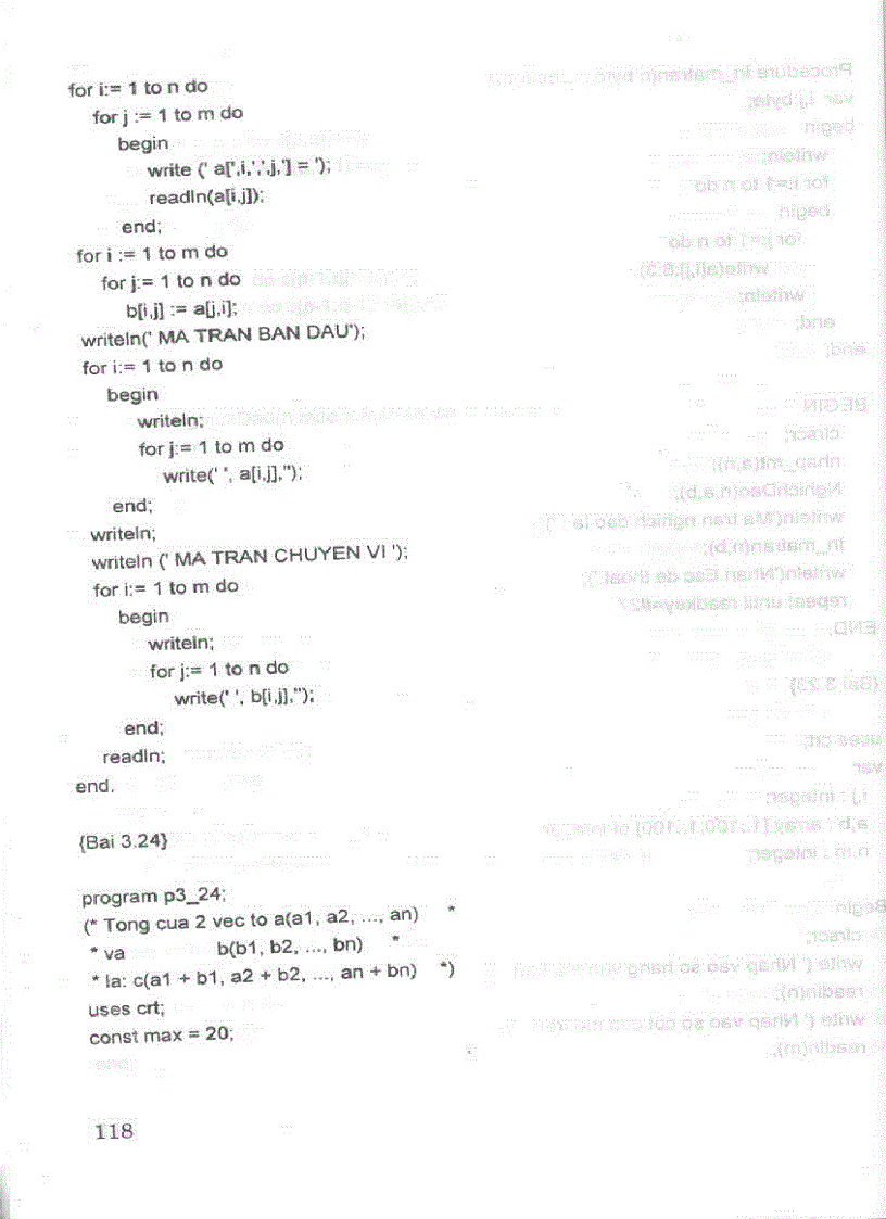 image for page Bài tập pascal Lời giải đáp án part 4