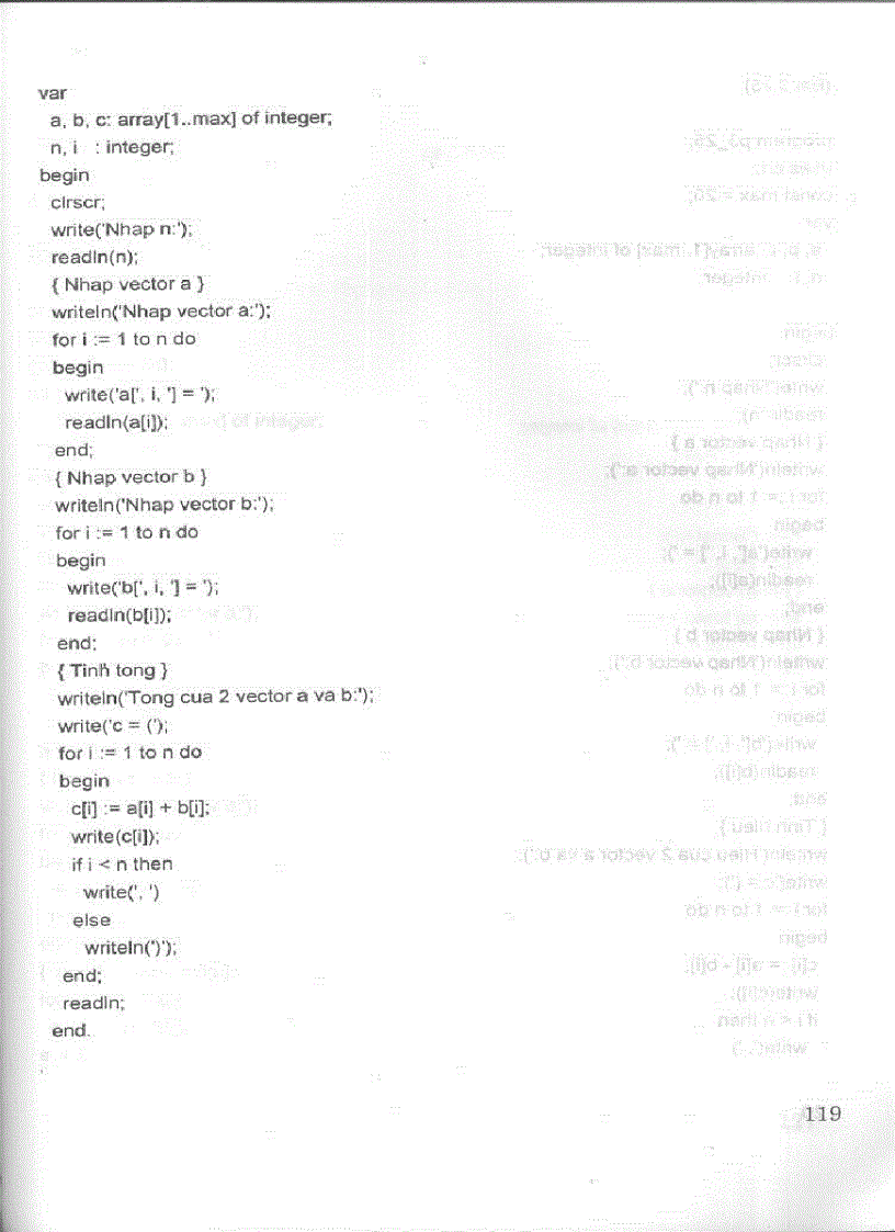 image for page Bài tập pascal Lời giải đáp án part 4