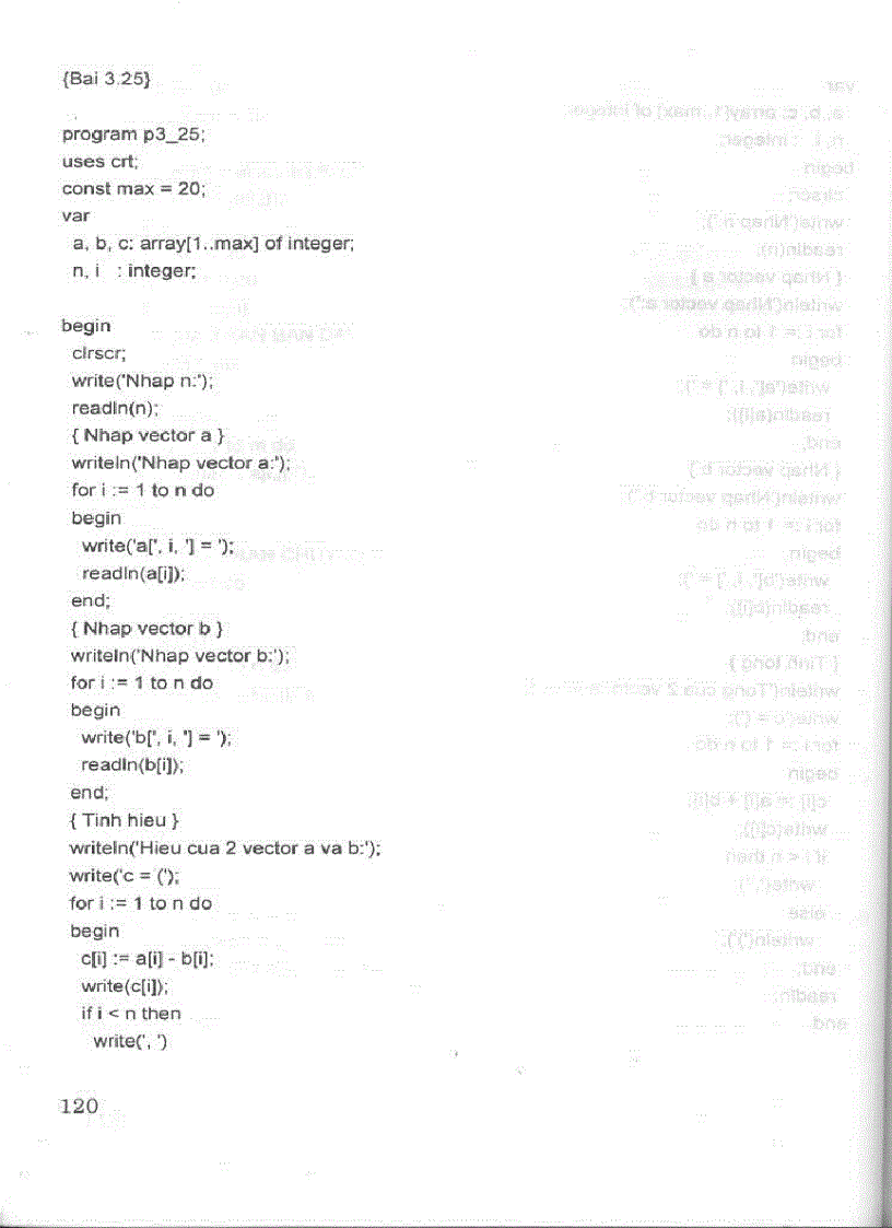 image for page Bài tập pascal Lời giải đáp án part 4