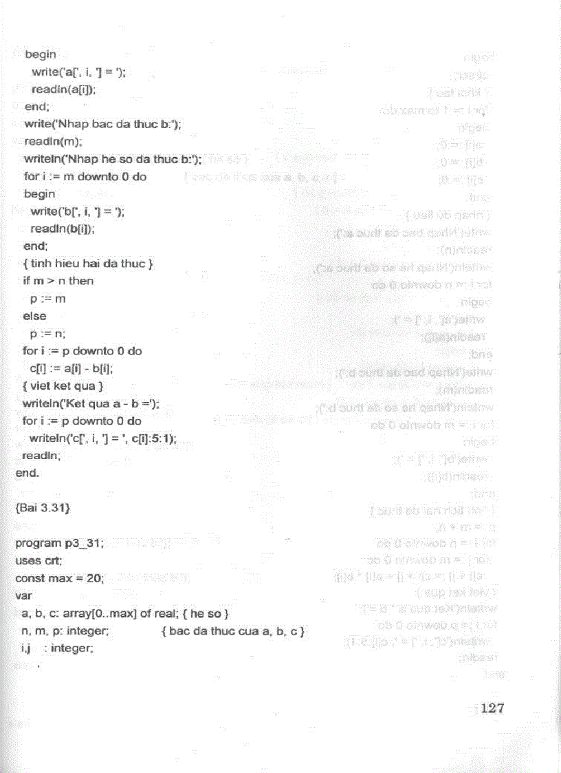 image for page Bài tập pascal Lời giải đáp án part 4