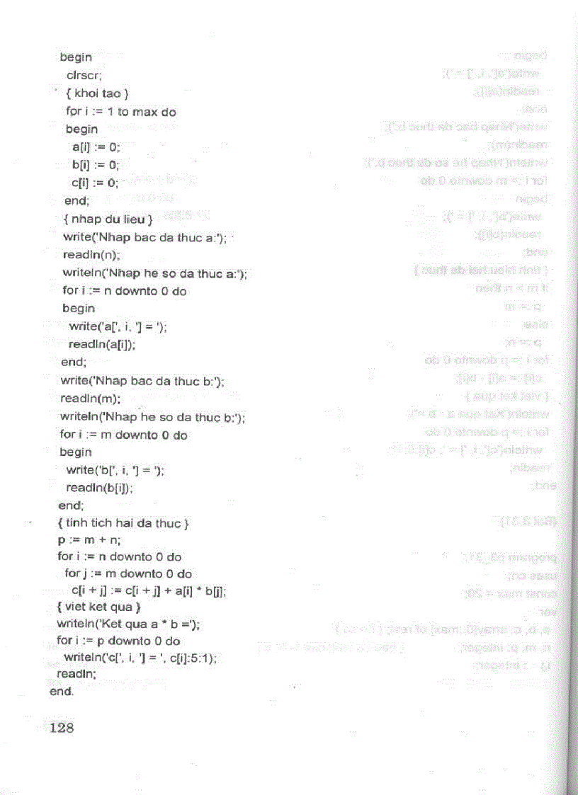 image for page Bài tập pascal Lời giải đáp án part 4